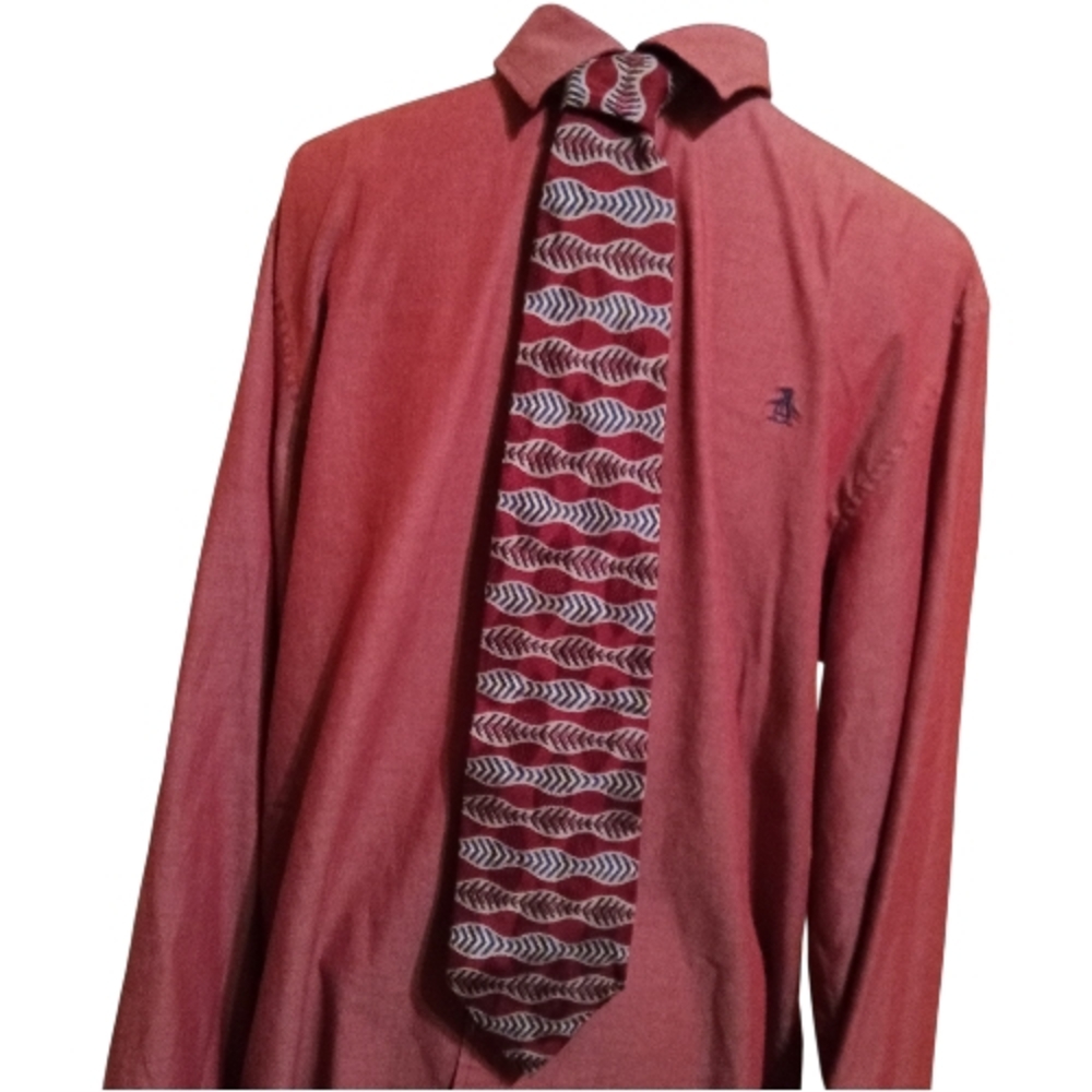 Ferrell Reed For Robert Campbell Clothing's Vintage 100% Silk Neck Tie!